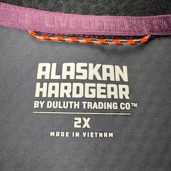 Alaskan Hardgear Womens Size 2X Crosslayer Thermal Fleece Hoodie Red 80279 - Picture 2 of 7